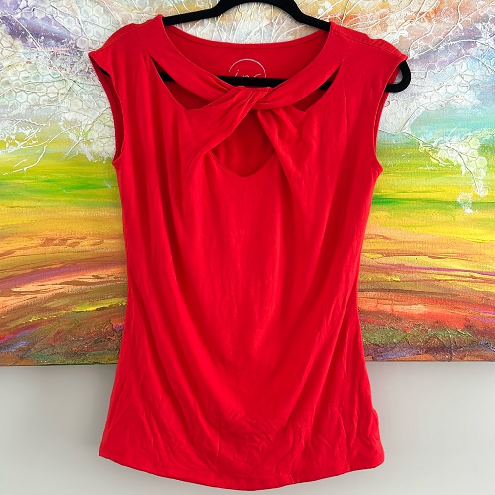 INC Hot Orange/ Red Top